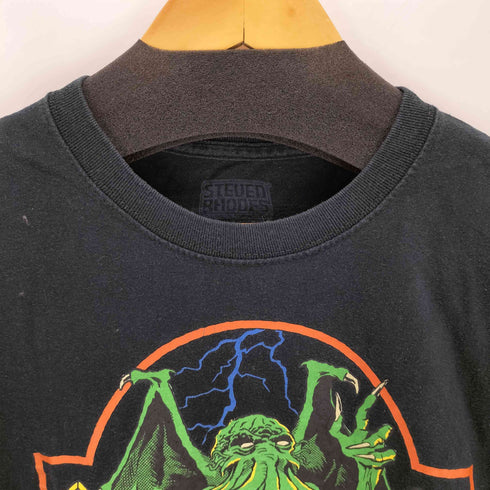 {[STEVED RHODES  プリントクルーネックTシャツ メンズ JPN:XL